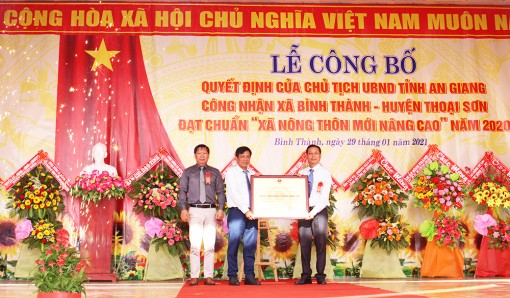 Xã nông thôn mới nâng cao Bình Thành!