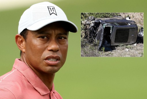 Tiger Woods nhập viện vì tai nạn xe hơi