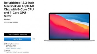 Apple bán MacBook Air M1 tân trang với giá từ 849 USD