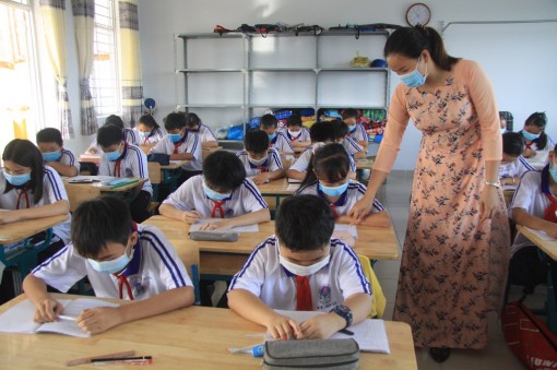 Long An: Từ ngày 01-3 học sinh, học viên, sinh viên đi học trở lại