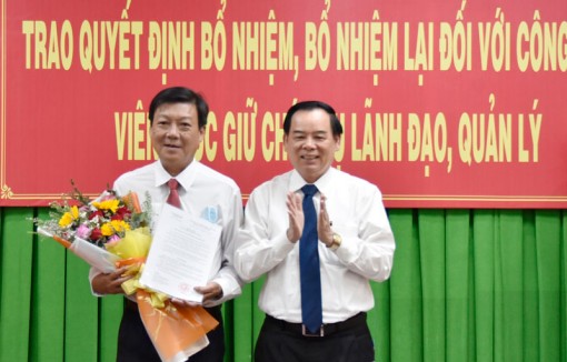 Bến Tre: Bổ nhiệm Giám đốc sở Lao động - Thương binh và Xã hội