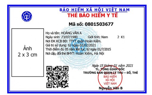 Từ ngày 1-4, Bảo hiểm xã hội An Giang triển khai cấp thẻ bảo hiểm y tế mẫu mới