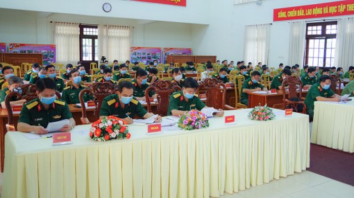Giao ban công tác phối hợp giữa Công an, Quân sự, Biên phòng An Giang