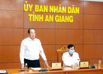 Kết luận của Chủ tịch UBND tỉnh An Giang Nguyễn Thanh Bình tại buổi họp trực tuyến phòng, chống dịch COVID-19