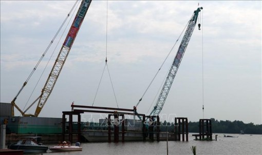 Sớm đưa vào vận hành hệ thống thủy lợi Cái Lớn - Cái Bé