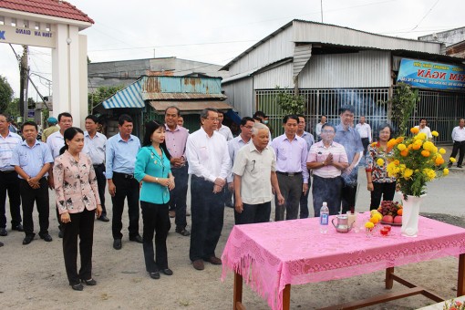 An Giang: Khởi công xây dựng cầu Ba Dầu