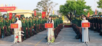 Hơn 1.500 thanh niên An Giang lên đường nhập ngũ