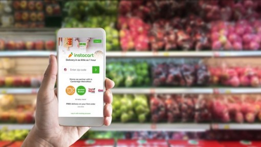 Mỹ: Startup dịch vụ giao hàng Instacart được định giá 39 tỷ USD