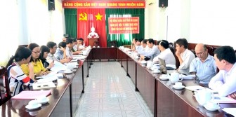 HĐND tỉnh An Giang giám sát công tác tổ chức bầu cử ở huyện An Phú