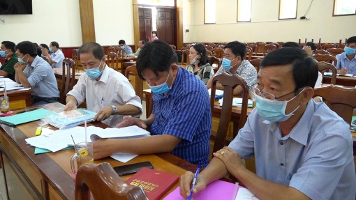Chợ Mới hội nghị hướng dẫn trình tự giới thiệu người ứng cử đại biểu HĐND huyện khóa XII