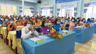 Đại hội điểm đại biểu Hội Liên hiệp Phụ nữ xã Long Giang (nhiệm kỳ 2021-2026)