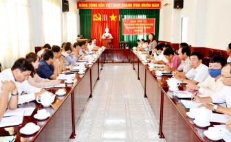 Kiểm tra, giám sát công tác bầu cử tại huyện An Phú
