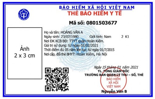 Cấp thẻ bảo hiểm y tế theo mẫu mới trên toàn quốc từ ngày 1-4