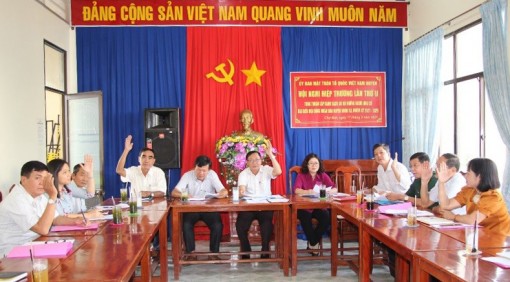 Chợ Mới Hội nghị hiệp thương lần II thỏa thuận lập danh sách những người ứng cử đại biểu HĐND huyện