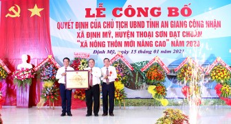 Thoại Sơn nỗ lực xây dựng nông thôn mới nâng cao