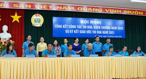 Quyết tâm thực hiện các chỉ tiêu thi đua
