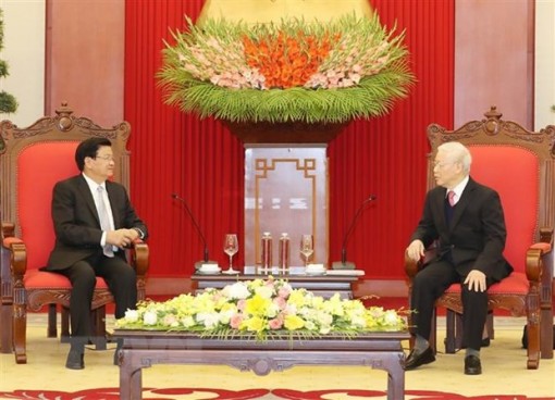 Vun đắp mối quan hệ đoàn kết đặc biệt Việt-Lào ngày càng phát triển