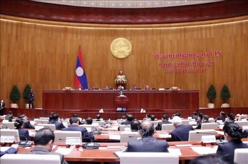 Lãnh đạo Đảng ta gửi điện mừng tới lãnh đạo Nhà nước, Chính phủ và Quốc hội Lào