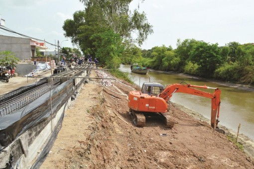 An Giang tăng cường phòng, chống sạt lở