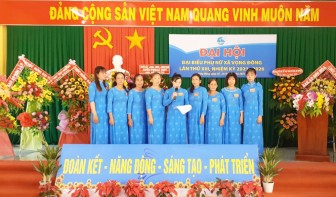 Đại hội đại biểu Hội Liên hiệp Phụ nữ xã Vọng Đông nhiệm kỳ 2021-2026