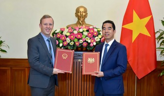 Trao Công hàm Hiệp định thương mại tự do Việt Nam - Anh
