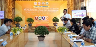 Kết nối phát triển sản phẩm OCOP các tỉnh đưa vào siêu thị Tứ Sơn