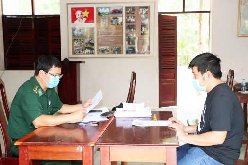 An Giang: Bị can chống người thi hành công vụ ra đầu thú