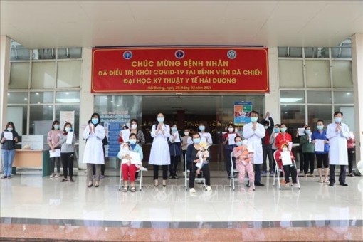 Hải Dương: Thêm 28 bệnh nhân mắc COVID-19 ra viện