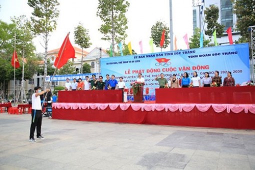 Sóc Trăng: Phát động cuộc vận động “Toàn dân rèn luyện thân thể theo gương Bác Hồ vĩ đại”