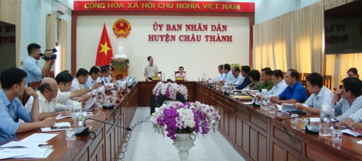 An Giang giám sát việc tổ chức thực hiện công tác bầu cử