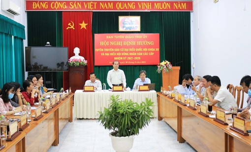 Tập trung tuyên truyền bầu cử Quốc hội khóa XV và đại biểu HĐND các cấp (nhiệm kỳ 2021-2026)