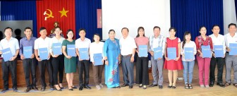 Bế giảng và trao Chứng chỉ Quốc gia tiếng dân tộc thiểu số Khmer