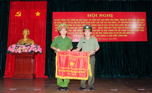 Sơ kết công tác Công an quý I-2021 và tổng kết cao điểm tấn công, trấn áp tội phạm