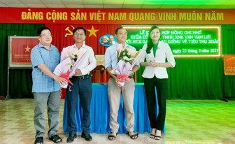 Bình Phước Xuân đạt chuẩn xã nông thôn mới nâng cao