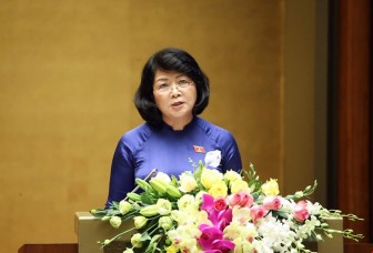 Quốc hội thông qua miễn nhiệm Phó Chủ tịch nước Đặng Thị Ngọc Thịnh