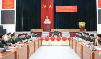 Ban Tuyển sinh Quân sự Bộ Quốc phòng kiểm tra công tác tuyển sinh quân sự tại An Giang