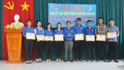 Tuổi trẻ Châu Thành làm lợi cho xã hội trên 3,4 tỷ đồng trong Tháng Thanh niên 2021