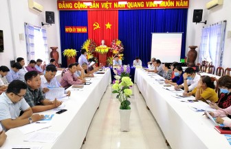 Tịnh Biên giao ban công tác khoa giáo quý I -2021