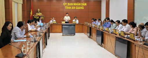 An Giang: Họp báo cung cấp thông tin báo chí về tình hình kinh tế - xã hội quý I-2021