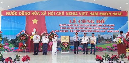 Nông thôn mới nâng cao ở xã Vọng Đông!