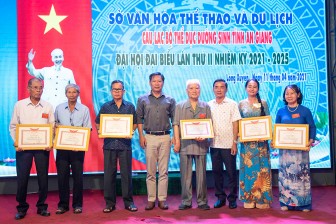 Đại hội đại biểu Câu lạc bộ Thể dục dưỡng sinh tỉnh An Giang (nhiệm kỳ 2021- 2025)