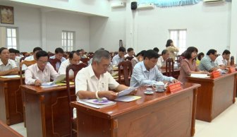Phú Tân có 60 vị ứng cử đại biểu HĐND huyện khóa XII