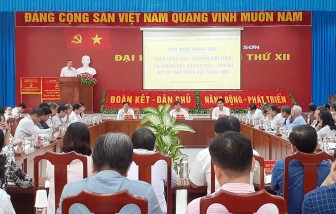 Tọa đàm khoa học “Thoại Ngọc Hầu – Nguyễn Văn Thoại với những dấu ấn văn hóa – lịch sử để lại trên vùng đất Thoại Sơn”