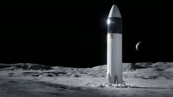 Space X giành hợp đồng phát triển tàu vũ trụ đưa người lên Mặt Trăng