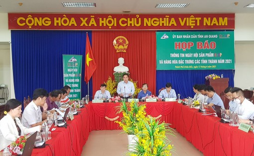 An Giang: Vào cổng miễn phí tại Ngày hội OCOP