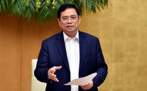 Thủ tướng Phạm Minh Chính làm việc với Ngân hàng Nhà nước Việt Nam