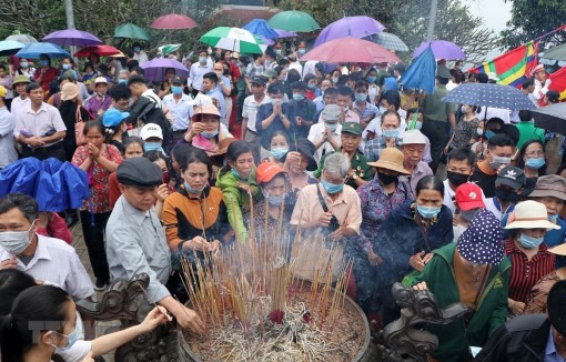 Đảm bảo phòng, chống dịch COVID-19 trong Lễ hội Đền Hùng 2021