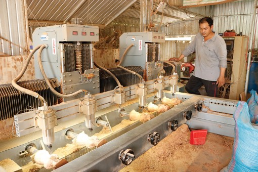 Hỗ trợ máy móc, trang thiết bị cho các cơ sở công nghiệp - tiểu thủ công nghiệp
