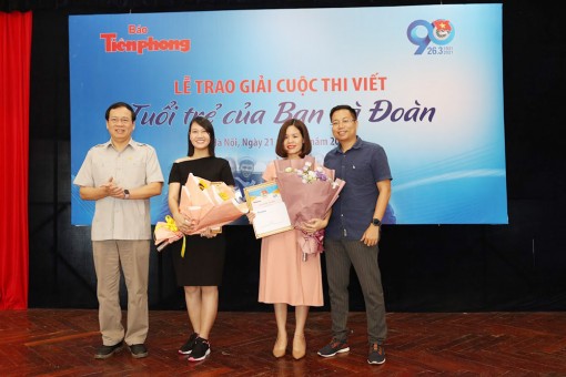 Báo An Giang có 2 tác phẩm đoạt giải B cuộc thi viết "Tuổi trẻ của bạn và đoàn"