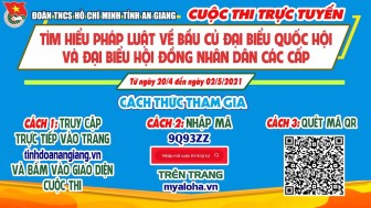 Phát động Cuộc thi trực tuyến tìm hiểu pháp luật về bầu cử đại biểu Quốc hội khóa XV và đại biểu HĐND các cấp nhiệm kỳ 2021 – 2026